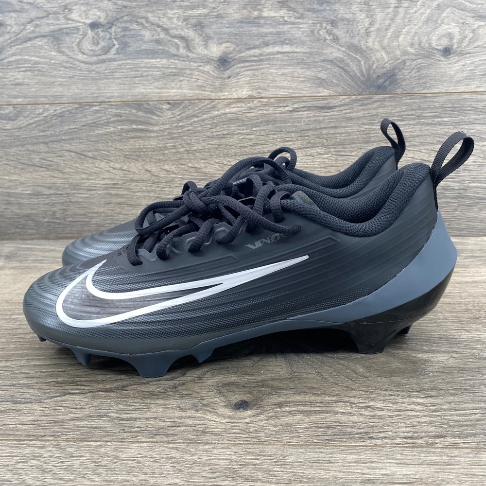 Nike Vapor Edge Speed 3 Football Cleats Mens 8.5 Black FB3303-002 Low Top Cleats